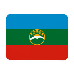 Karachay Cherkessia-vlag Magneet