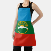 Karachay Cherkessia-vlag Schort (Insitu)