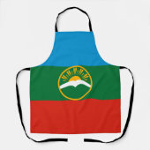 Karachay Cherkessia-vlag Schort (Voorkant)