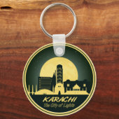 KARACHI LICHTSTAD SLEUTELHANGER (Voorkant)