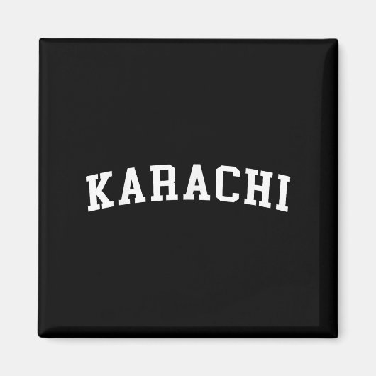 Karachi magneet (Voorkant)