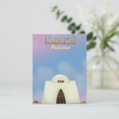 Karachi Pakistan reisposter (Staand voorkant)