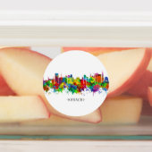 Karachi Skyline Pakistan Labels (Aangebracht)