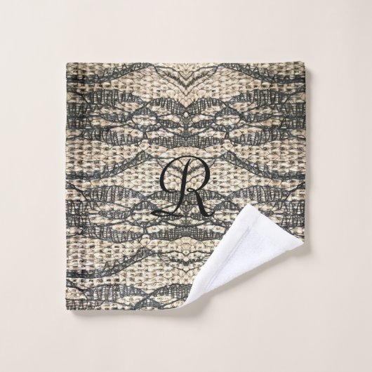 Karaka Burlap Bad Handdoek (Wasdoekje)