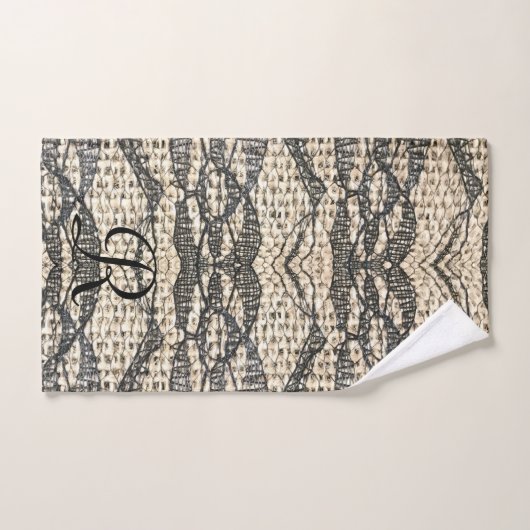 Karaka Burlap Bad Handdoek (Handdoek)