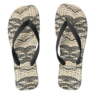 Karaka Burlap Teenslippers