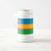 Karakalpakstan-vlag Bierpul (Voorkant links)