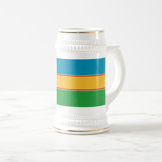 Karakalpakstan-vlag Bierpul (Voorkant rechts)