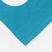 Karakalpakstan-vlag Fleece Deken (Hoek)