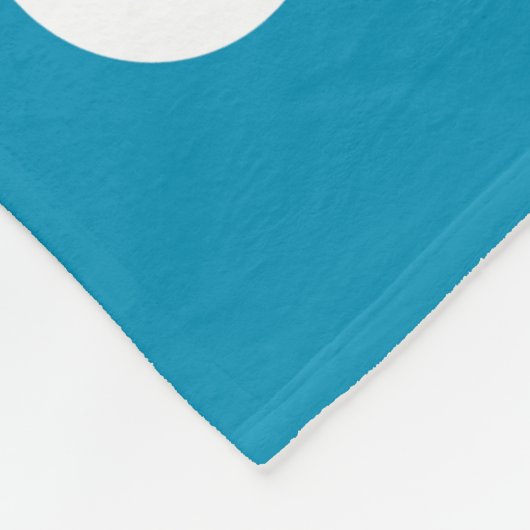 Karakalpakstan-vlag Fleece Deken (Hoek)