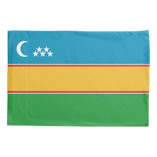 Karakalpakstan-vlag Kussensloop (Achterkant)