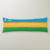 Karakalpakstan-vlag Lichaamskussen (Voorkant)