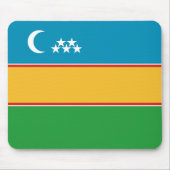 Karakalpakstan-vlag Muismat (Voorkant)