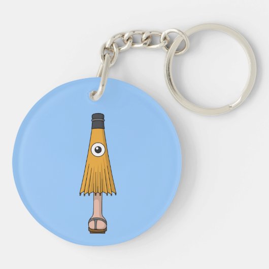 Karakasa-obake (Ghost) Sleutelhanger (Achterkant)