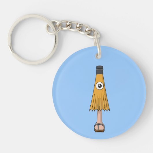 Karakasa-obake (Ghost) Sleutelhanger (Voorkant)