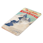 Karakoram Oude vakantieposter Magneet (Linkerzijde)