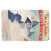 Karakoram Oude vakantieposter Magneet (Horizontaal)