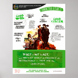 Karakter en ethiek - Poster PZ50