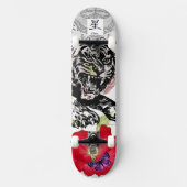 KARAKTER EN KNOP VAN SKATEBOARD (Voorkant)
