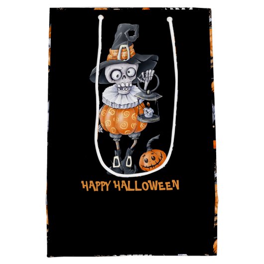 Karakter en patroon van het Hoorspen Medium Cadeauzakje (Achterkant)