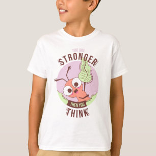 Karakter en sterke motivatie t-shirt