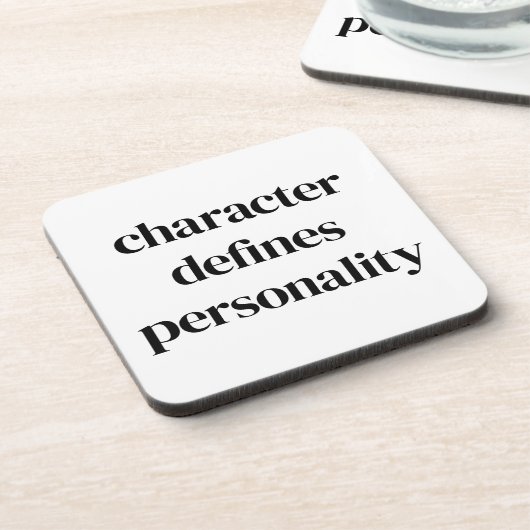 Karakter hard Onderzetter (Linkerzijde)