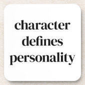 Karakter hard Onderzetter (Voorkant)