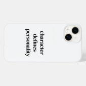 Karakter iPhone Hoesje (Achterkant (horizontaal))