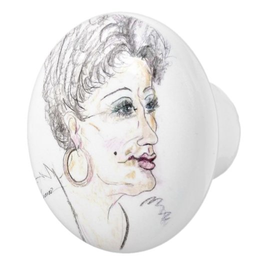 Karakter ... keramische knop (Rechts)