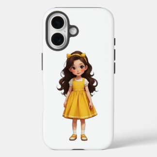 Karakter mobiele telefoon iPhone 16 hoesje