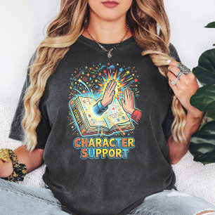 Karakter Ondersteuningsboek High Five Humor T-shirt