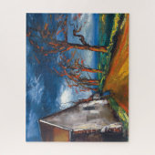 Karakter op een dorp | Maurice de Vlaminck | Legpuzzel (Verticaal)