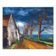 Karakter op een dorp St. | Maurice de Vlaminck |