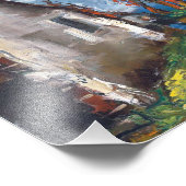 Karakter op een dorp St. | Maurice de Vlaminck | Foto Afdruk (Hoek)