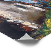 Karakter op een dorp St. | Maurice de Vlaminck | Poster (Hoek)