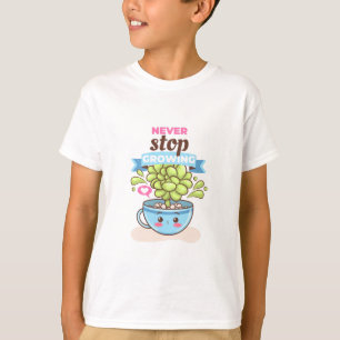 Karakter Planten Grow Kinder T-shirt