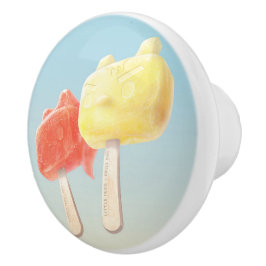 Karakter Popsicles Keramische Knop