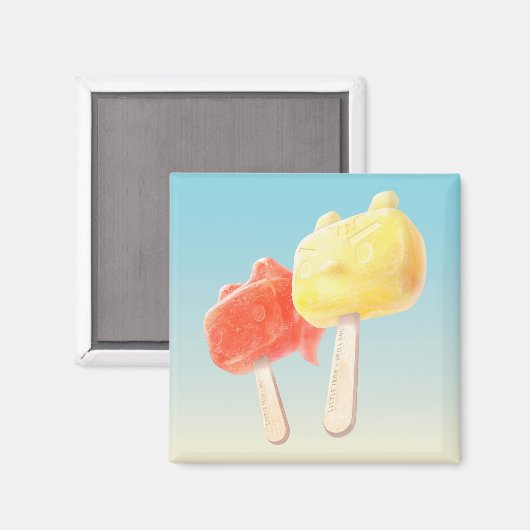 Karakter Popsicles Magneet (Voorkant / Achterkant)