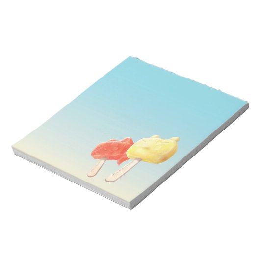 Karakter Popsicles Notitieblok (Linkerzijde)