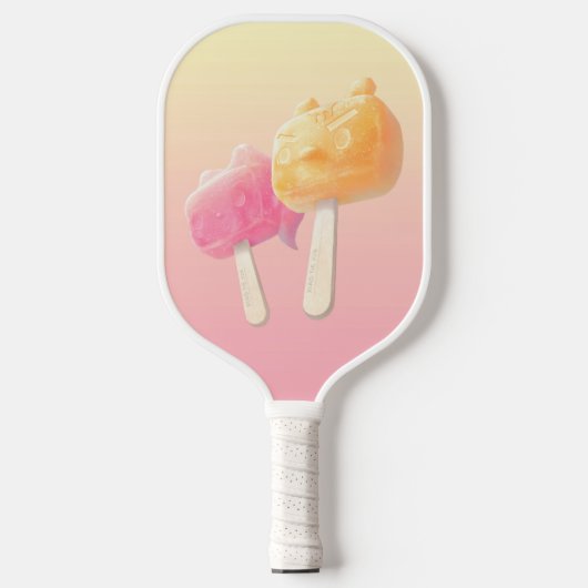 Karakter Popsicles Pickleball Paddle (Voorkant)