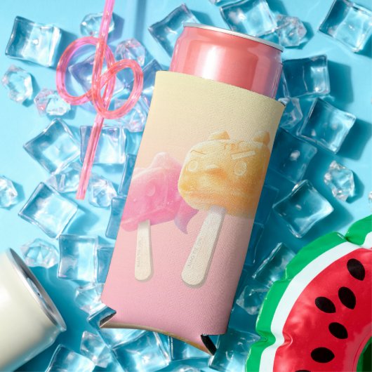Karakter Popsicles Seltzer Blikjeskoeler (Insitu Zomer)