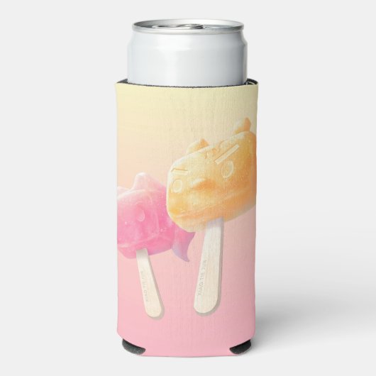 Karakter Popsicles Seltzer Blikjeskoeler (Seltzer Achterkant)