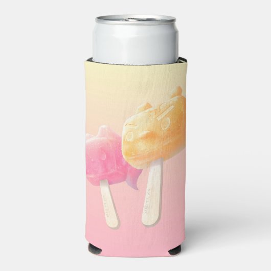 Karakter Popsicles Seltzer Blikjeskoeler (Seltzer Voorkant)