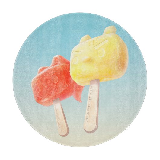 Karakter Popsicles Snijplank (Voorkant)