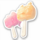 Karakter Popsicles Sticker (Voorkant)