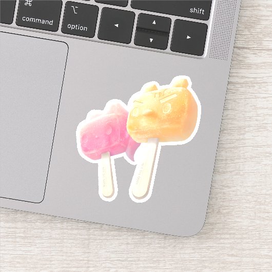 Karakter Popsicles Sticker (Detail)