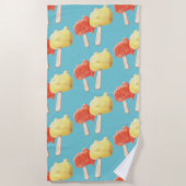 Karakter Popsicles Strandlaken (Voorkant)