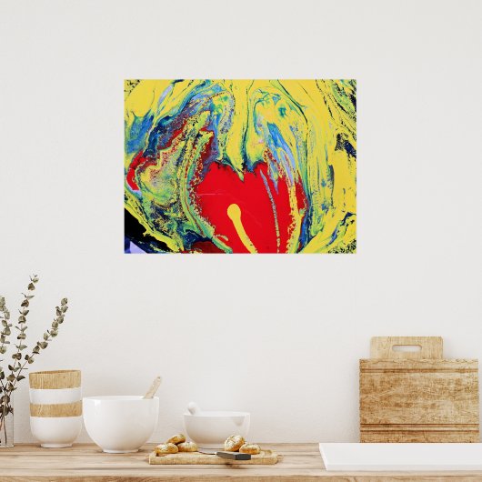 KARAKTER VAN DE KUNST POSTER (Keuken)