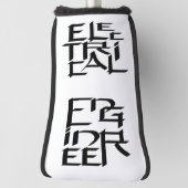 karakter van elektrotechnicus golfheadcover (Draai 90)