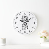 karakter van elektrotechnicus grote klok (Huis)